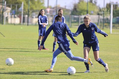 Entraînement des féminines du 7 avril 2021