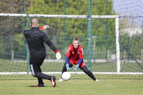 Entraînement des féminines du 7 avril 2021