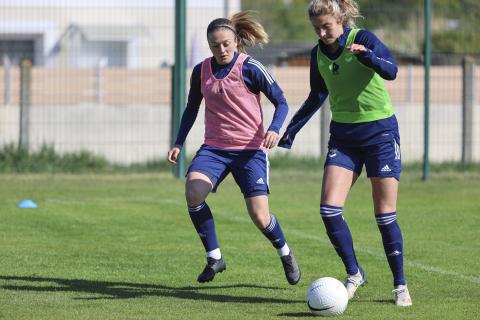 Entraînement des féminines du 7 avril 2021