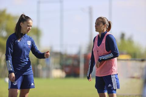 Entraînement des féminines du 7 avril 2021