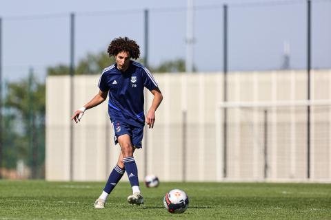 L'entraînement des jeunes, mercredi 14 avril 2021