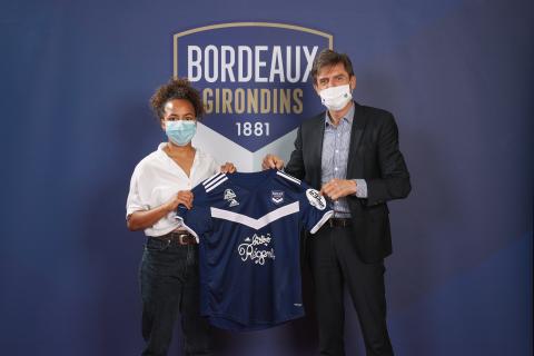 Inès Jaurena prolonge son contrat aux Girondins (avril 2021)