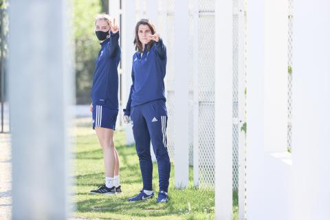 L'entraînement des féminines du jeudi 15 avril 