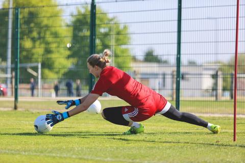 L'entraînement des féminines du jeudi 15 avril 