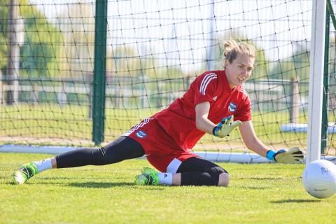 L'entraînement des féminines du jeudi 15 avril 