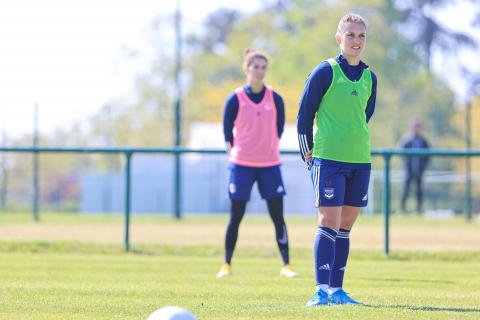 L'entraînement des féminines du jeudi 15 avril 