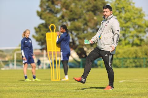 L'entraînement des féminines du jeudi 15 avril 