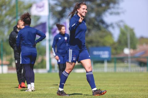 L'entraînement des féminines du jeudi 15 avril 