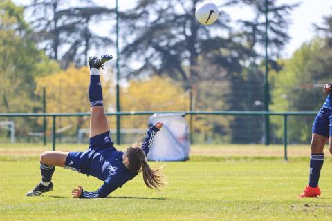 L'entraînement des féminines du jeudi 15 avril 