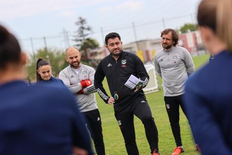 La séance d'entraînement du 21 avril 2021