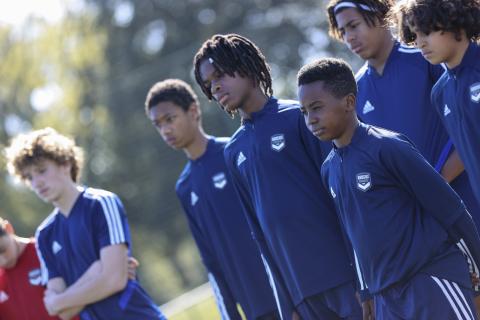 L'école de football du FC Girondins de Bordeaux