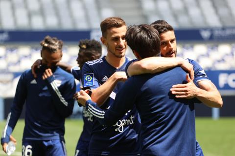 Le soutien des supporters lors de Bordeaux-Rennes