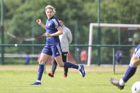 L'entraînement des féminines du 5 mai