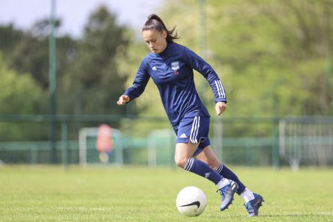 L'entraînement des féminines du 5 mai