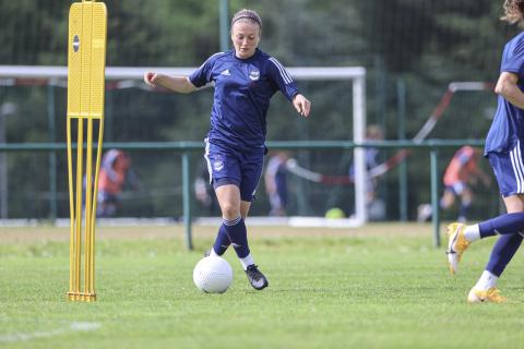 L'entraînement des féminines du 5 mai