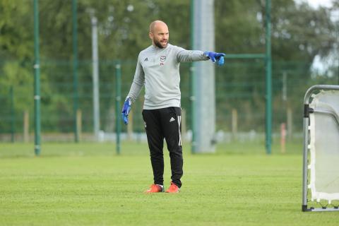 L'entraînement des féminines du 14 mai 2021