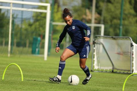 L'entraînement des féminines du 14 mai 2021