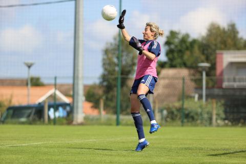 L'entraînement des féminines du 14 mai 2021