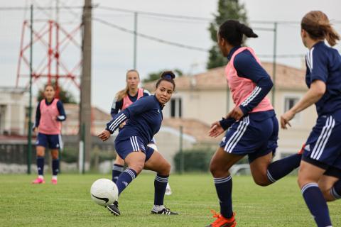 L'entraînement des féminines du mardi 18 mai