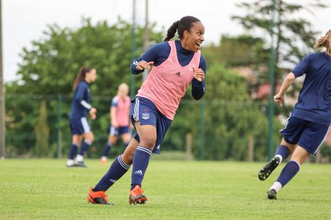 L'entraînement des féminines du mardi 18 mai