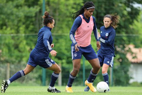 L'entraînement des féminines du mardi 18 mai