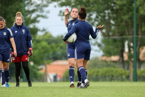 L'entraînement des féminines du mardi 18 mai