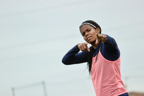 L'entraînement des féminines du mardi 18 mai