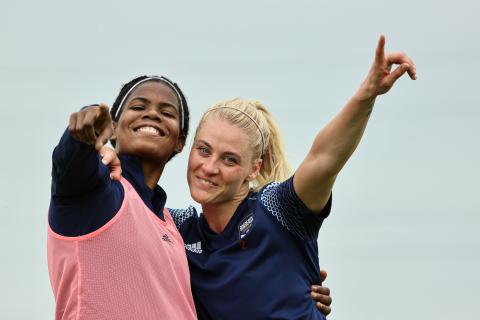 L'entraînement des féminines du mardi 18 mai