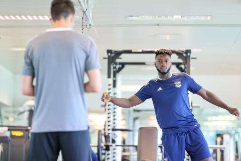 L'entraînement en salle du 30.06.21