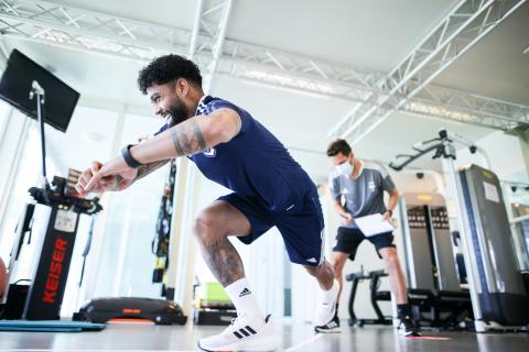 L'entraînement en salle du 30.06.21