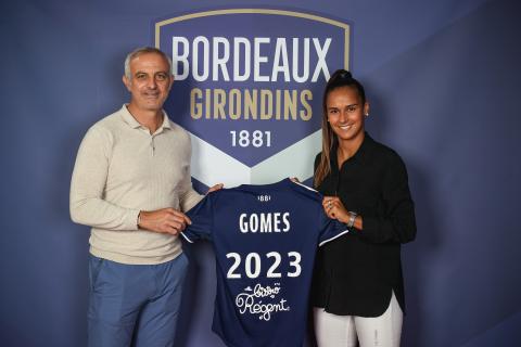 Melissa Gomès s'engage aux Girondins de Bordeaux (juillet 2021)