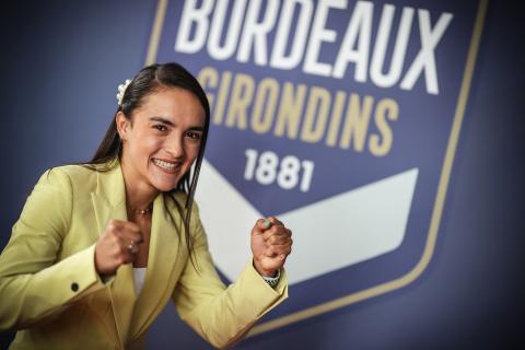 Melissa Herrera s'engage aux Girondins de Bordeaux (juillet 2021)