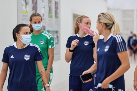 La reprise de l'équipe féminine (Juillet 2021)