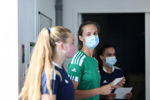 La reprise de l'équipe féminine (Juillet 2021)