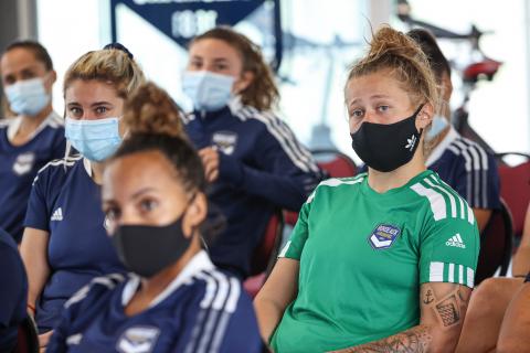 Entraînement du mercredi 7 juillet 2021 Féminines