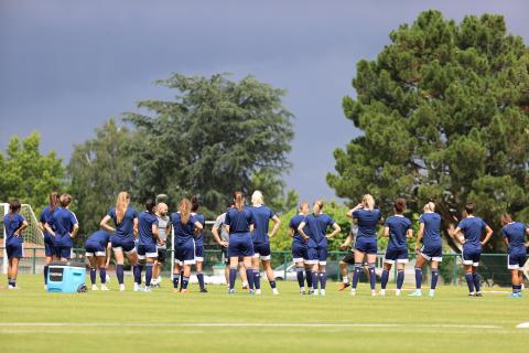 Entraînement du mercredi 7 juillet 2021 Féminines