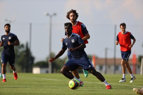 entrainement mardi 20 juillet 2021