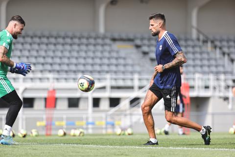 entrainement mardi 26 juillet 2021