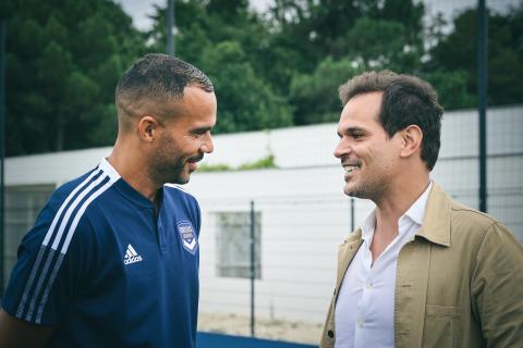 L'arrivée de Fransérgio à Bordeaux