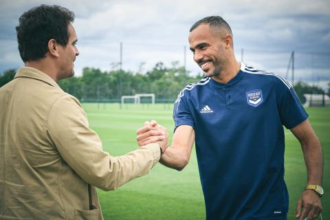 L'arrivée de Fransérgio à Bordeaux