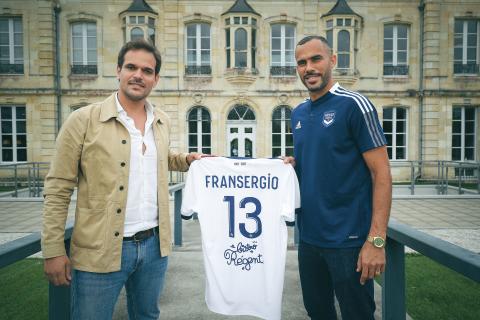 L'arrivée de Fransérgio à Bordeaux