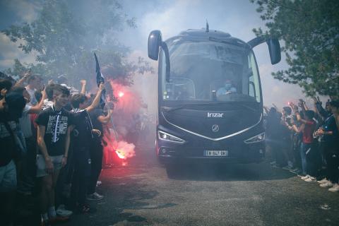 L'arrivée du bus