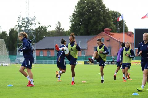 Premier jour de nos féminines en Suède