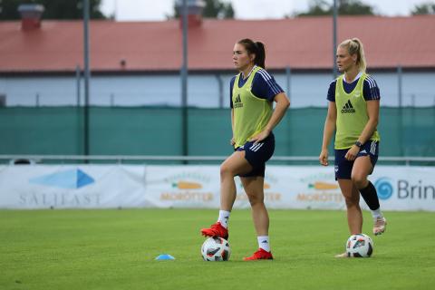 Premier jour de nos féminines en Suède