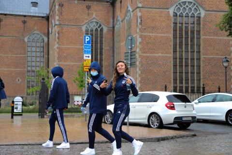 Premier jour de nos féminines en Suède