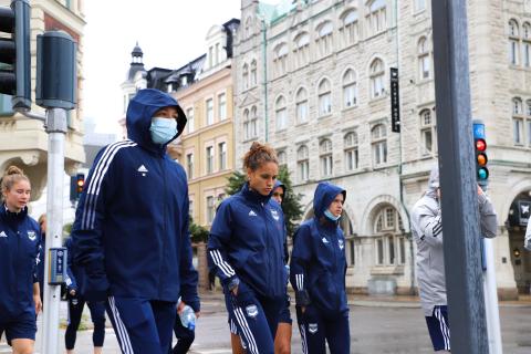 Premier jour de nos féminines en Suède