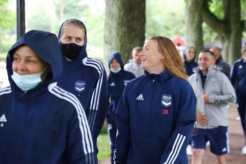 Premier jour de nos féminines en Suède