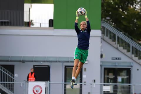 Entraînement à Kristianstads (UEFA WCL, Août 2021)