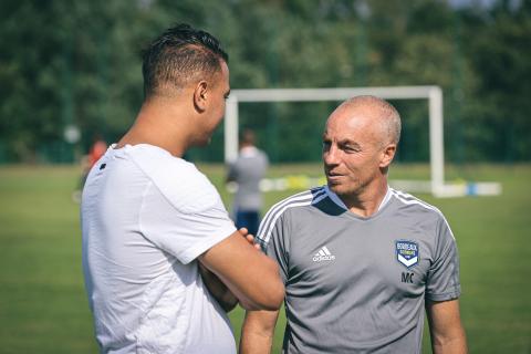 La visite de Marouane Chamakh au Château du Haillan (août 2021)