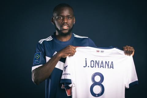 Junior Onana s'engage aux Girondins de Bordeaux (Août 2021)